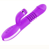 12 Speed Licking Tongue Dildo Vibrator